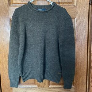 🦋3 for $10🦋 Ralph Lauren Men's Dark Green Crewneck Sweater
